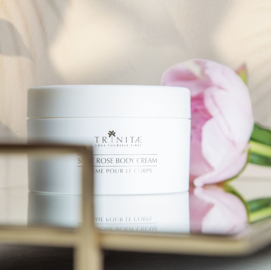 Trinitae Luxus Soft Rose Körpercreme für Anspruchsvolle