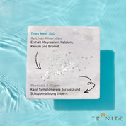 Trinitae gereinigte Natur Totes Meer Salzkristalle pur (250g)