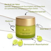 Trinitae Feuchtigkeitscreme für den Tag mit Hyaluron und Anti-Aging Wirkung