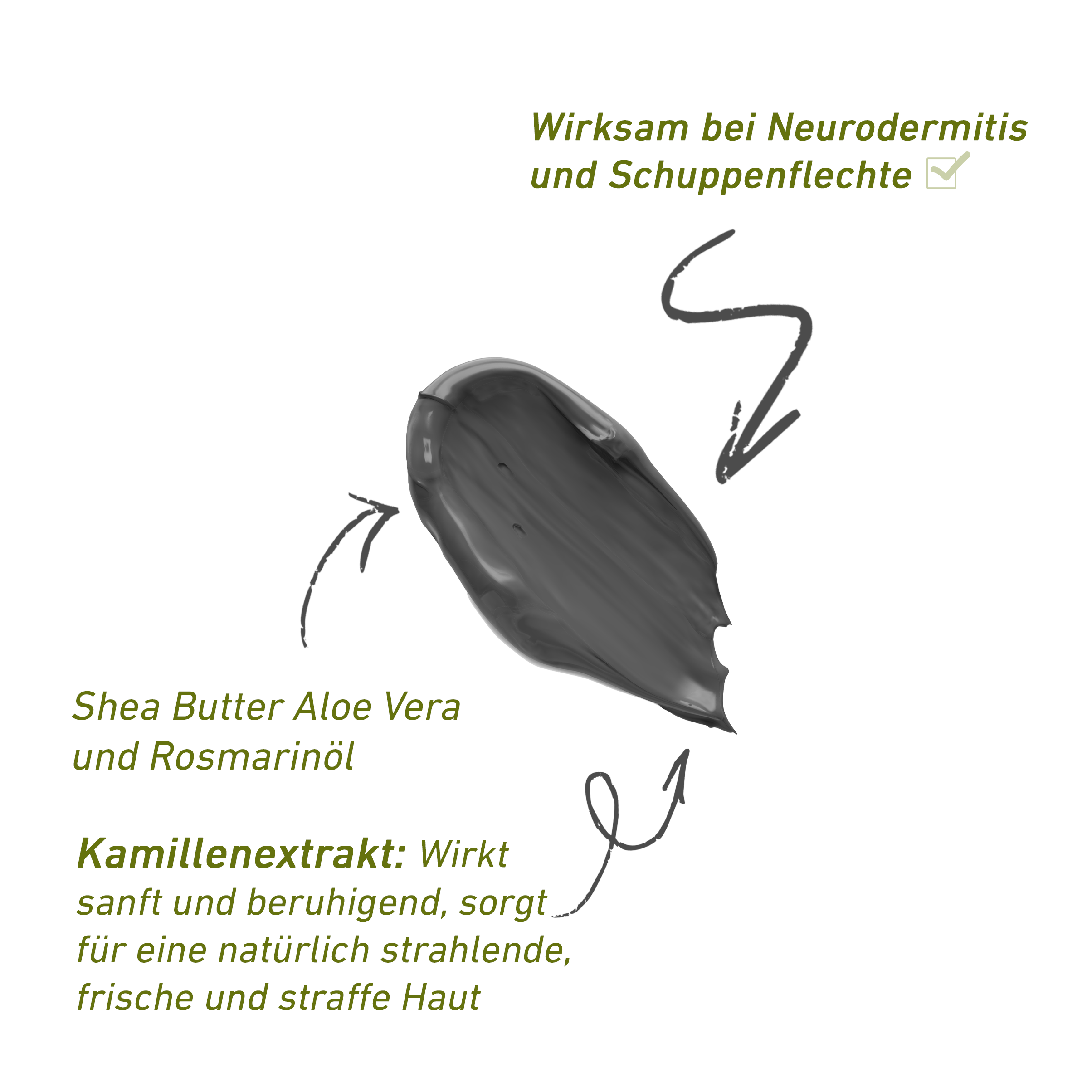 Trinitae reinigende Gesichtsmaske mit Totem Meer Schlamm & Aloe Vera