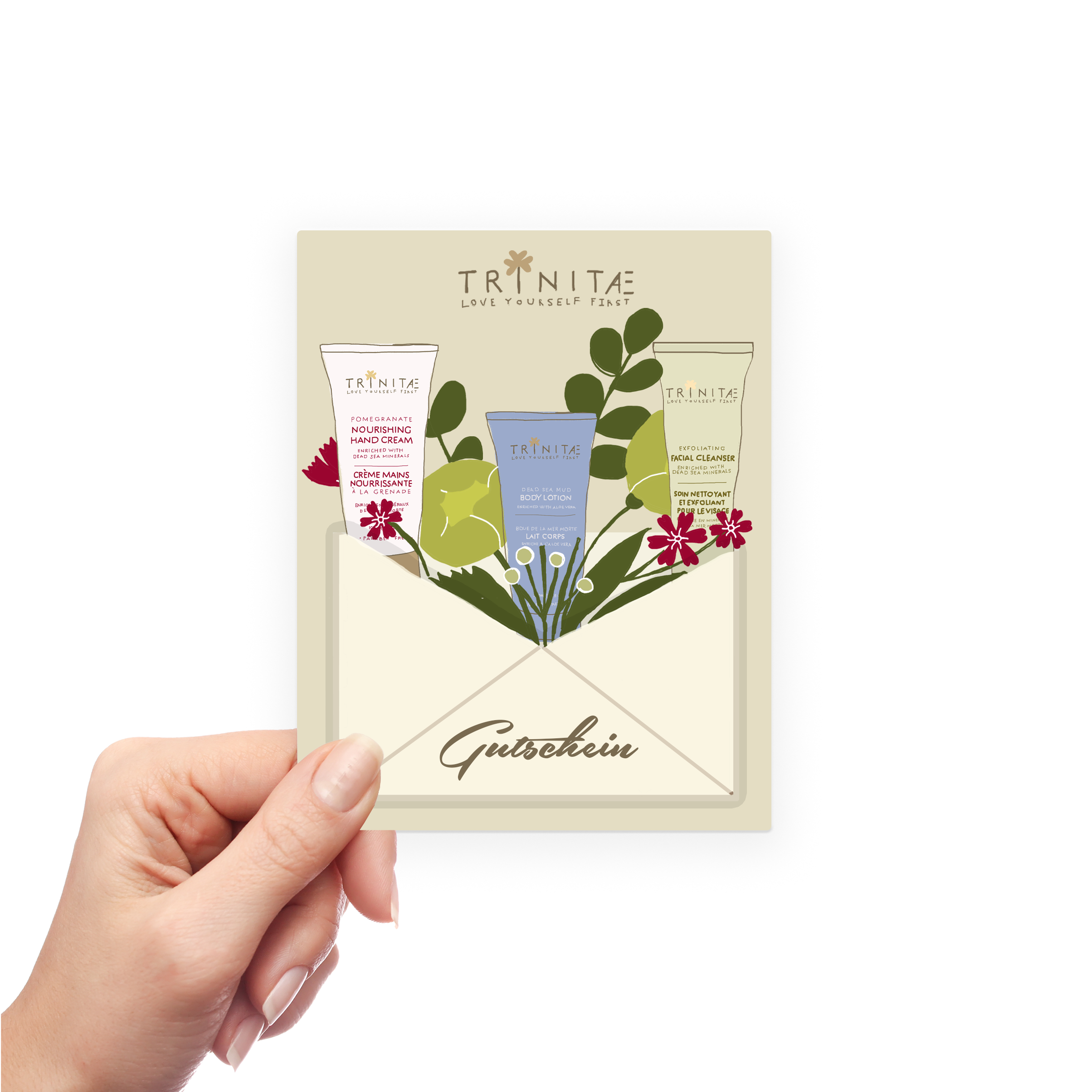 Trinitae Gutschein (Für den Online-Shop)