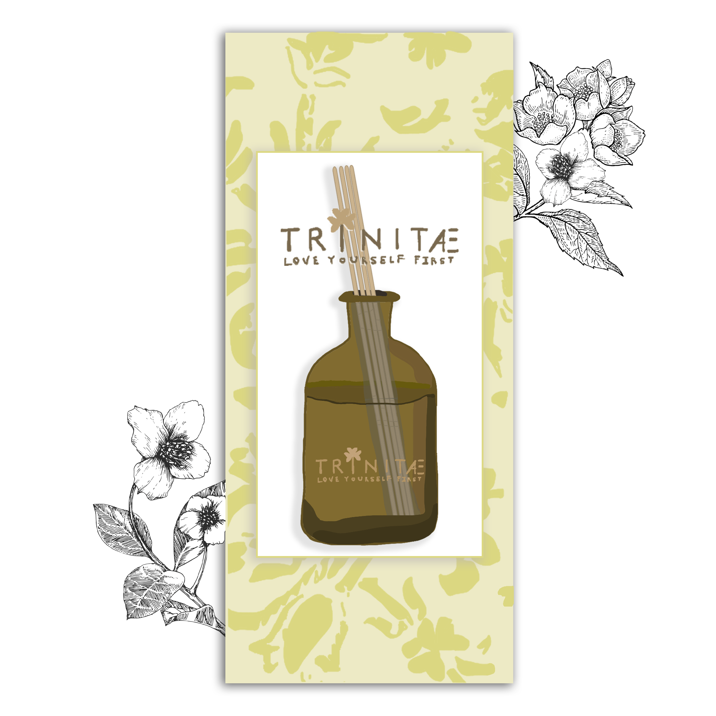 Trinitae Aromatherapie Raumduft Diffuser Set - Jasmin