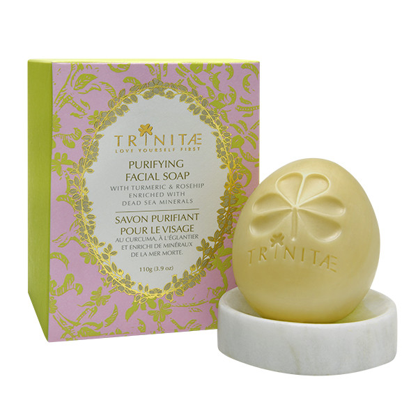 Purifying Facial Soap with Turmeric & Rosehip enriched with Dead Sea Minerals