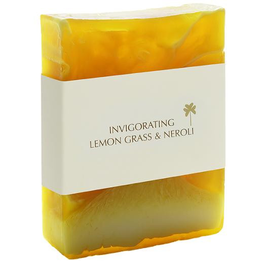 Aromatherapy Handmade Soap Invigorating Lemongrass and Neroli
